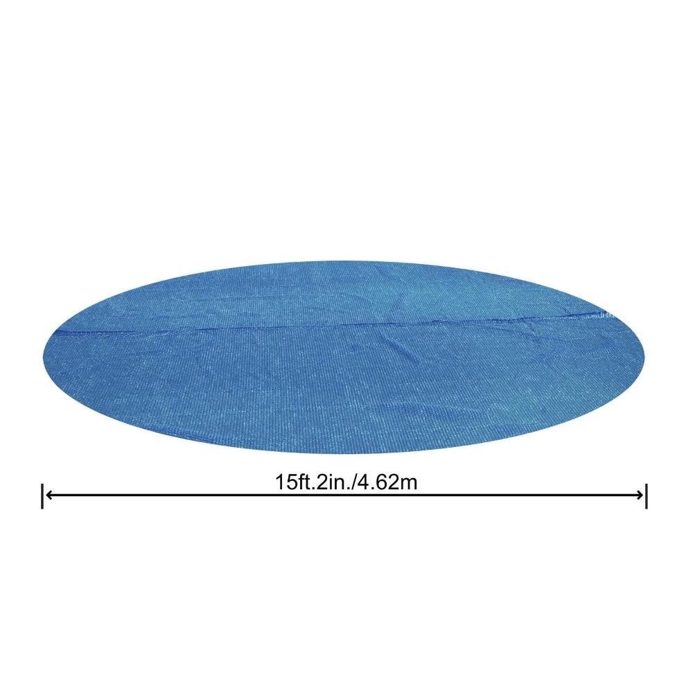 Bestway 58253 telo copripiscina termico rotondo per piscina da Ø 457 a 488 cm