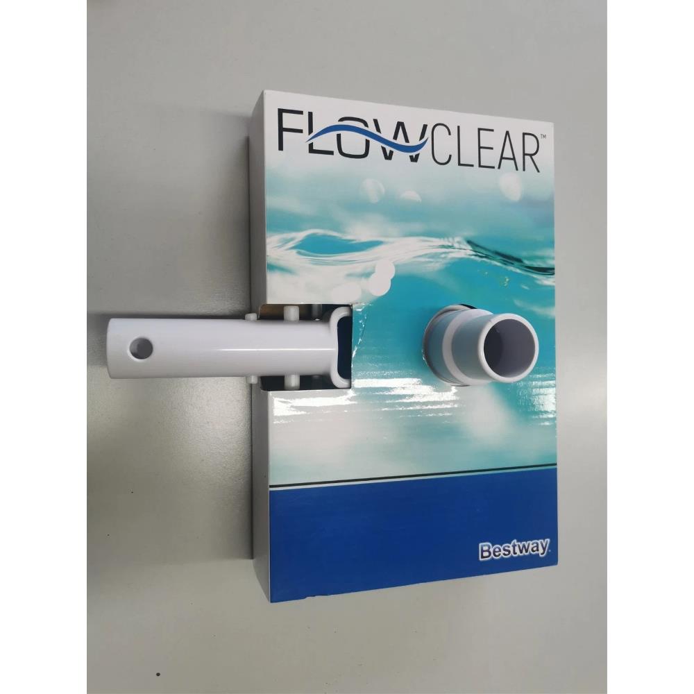 Bestway Flow Clear Aspiratore Spazzola per Piscina - Bianco/Blu
