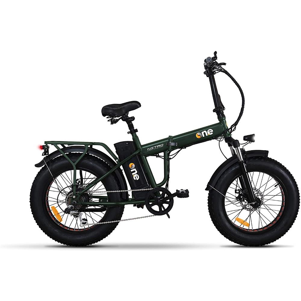 Bicicletta Elettrica Nitro Green