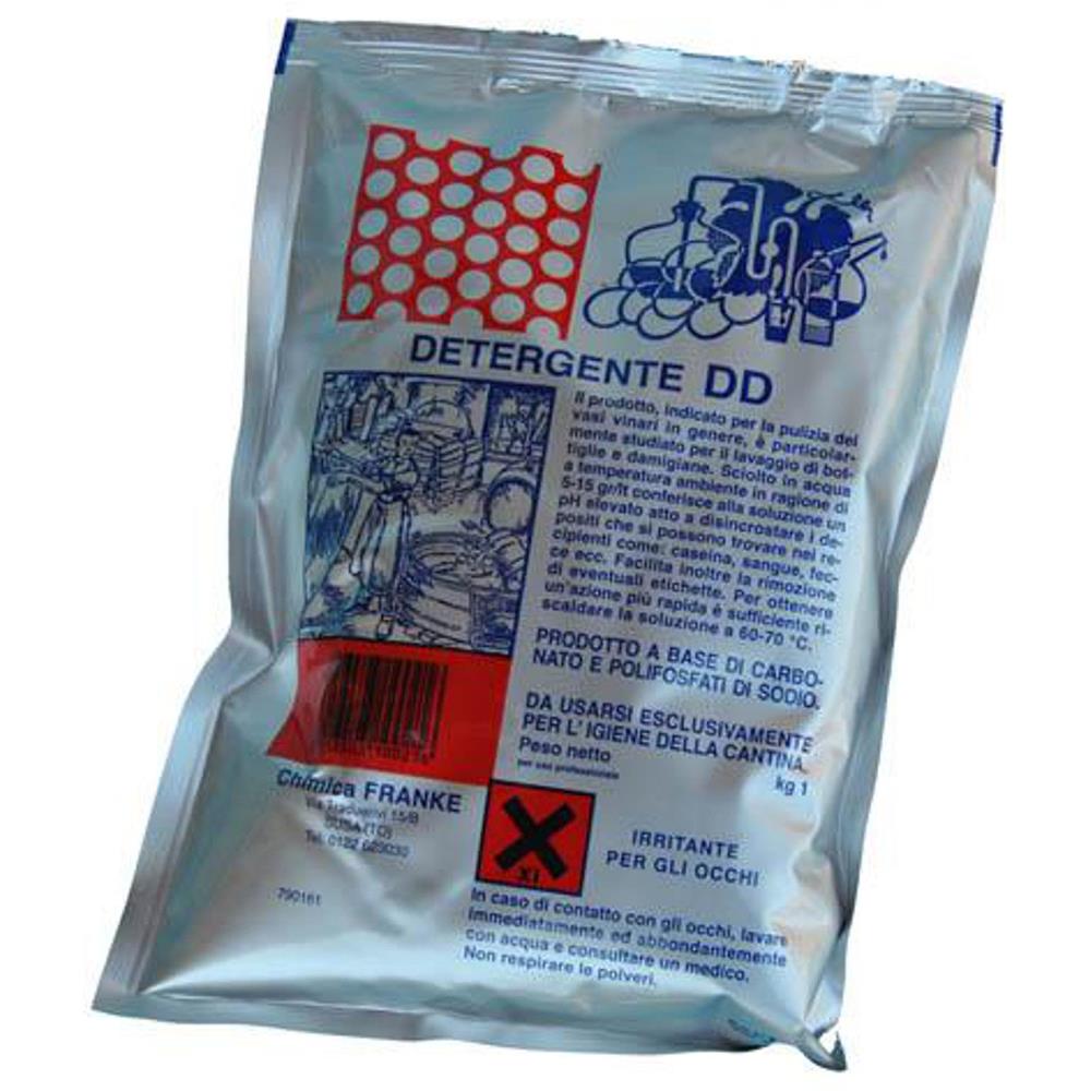 ENOLOGIA-Detergente enologico Franke DD polvere Kg 1 botti vasche damigiane