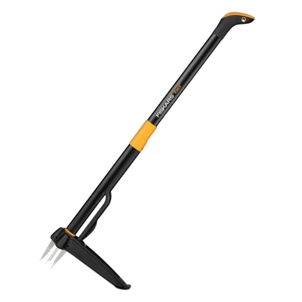 FISKARS Estirpatore Xact per erba erbacce infestanti da giardino lunghezza 1 m