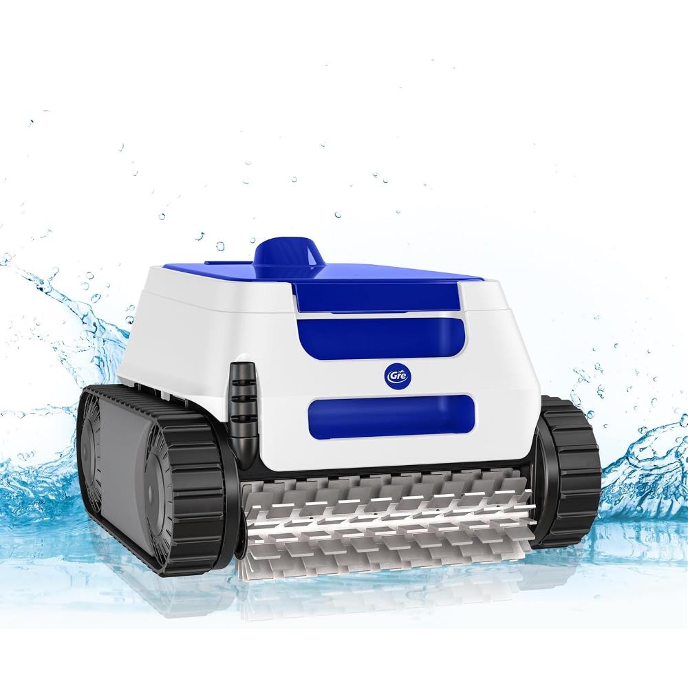 Gre ER230 Robot Pulitore Elettrico per Piscine Interrate fino a 9 x 4 m, Pulisce Fondo, Pareti e Linea d