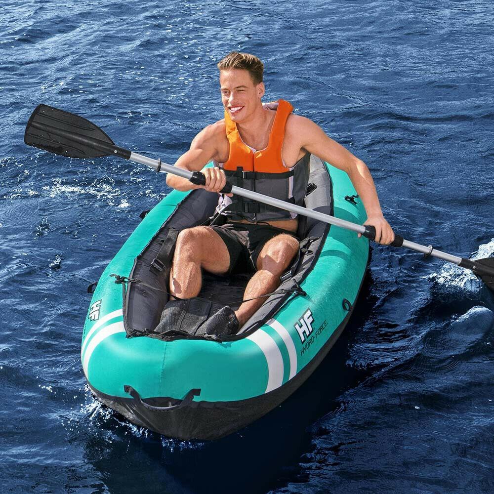 Kayak Canoa Gonfiabile Bestway Hydro-Force Ventura 65118 con remo e pompa