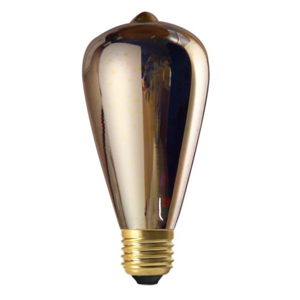 LAMPADINA LED E27 4W Girard Sudron Edison Cosmos Silver Decorative LED