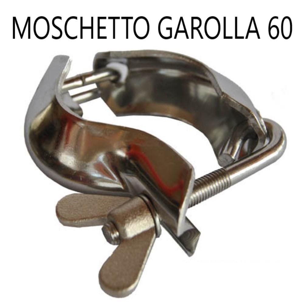 MORSETTO FASCETTA RACCORDO PORTAGOMMA GAROLLA Ø60+GUARNIZIONE GAROLLA Ø60+BOCCHETTONE Ø50