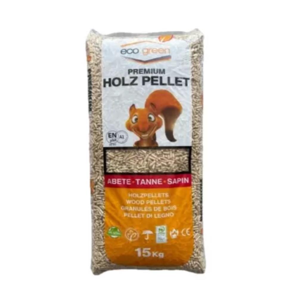 Pellet 15kg Eco Green Holz Pellet Abete