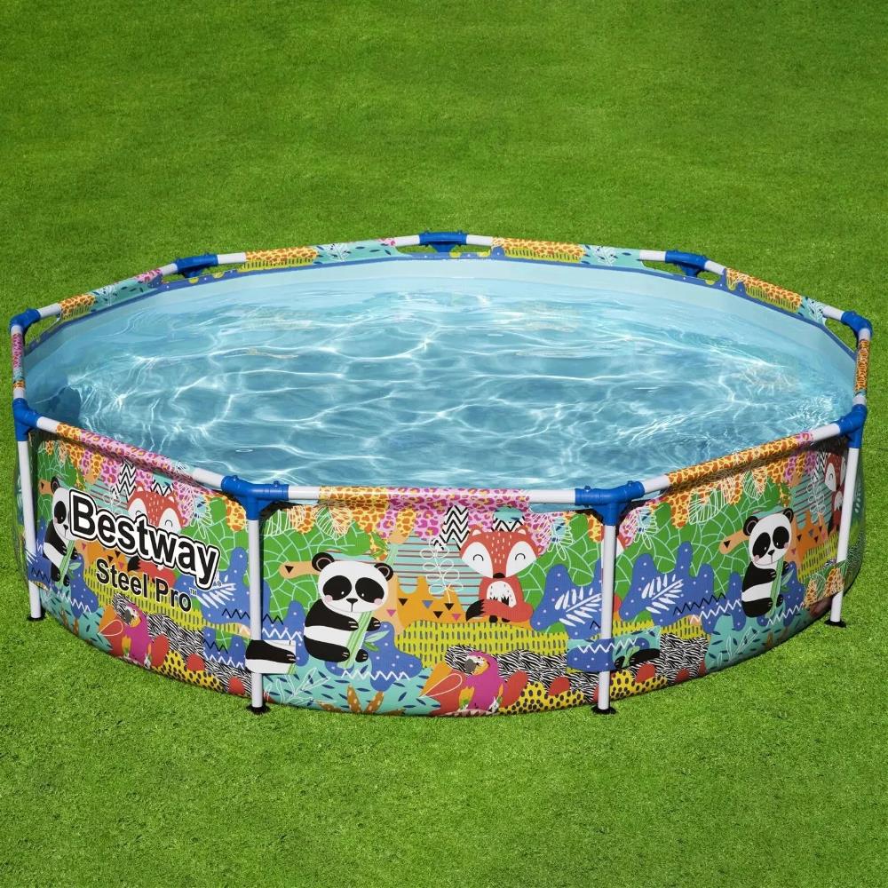 Piscina Fuori Terra tonda Rotonda Bestway 5612F STEEL Pro 274X66Cm PER BAMBINI