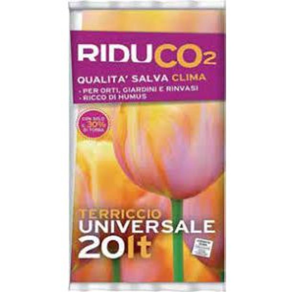 Riduco2 Terriccio Universale Substrato Organico 100%Naturale 20 lt riduco2