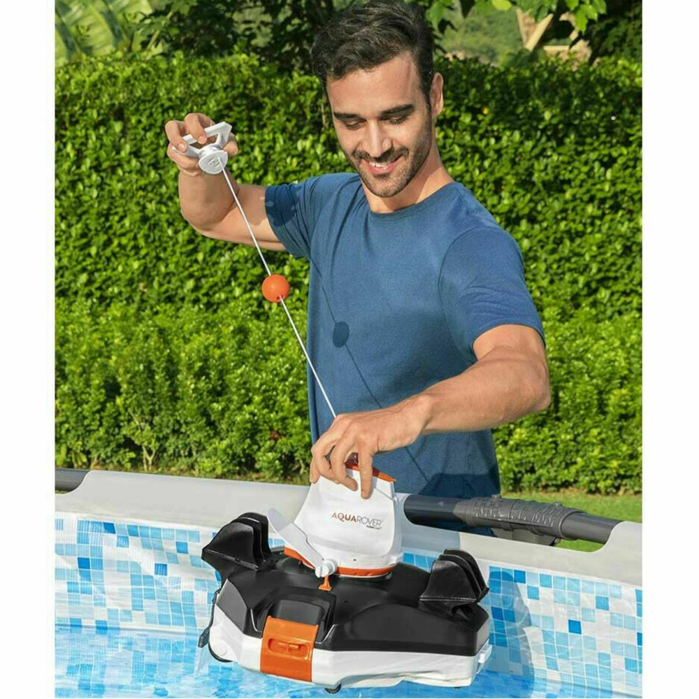 Robot pulitore piscina Bestway 58622 automatico senza fili AquaRover Flowclear