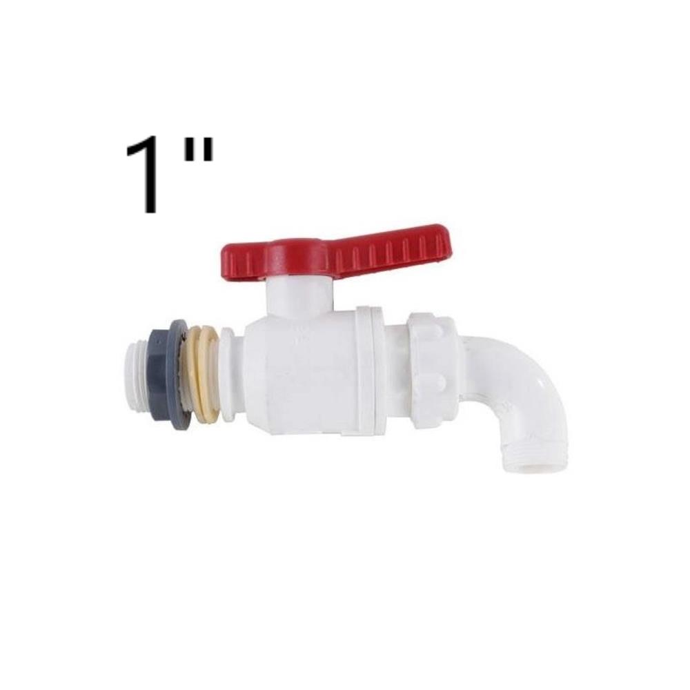 RUBINETTO SFERA NYLON 3433 DLP DA 1"