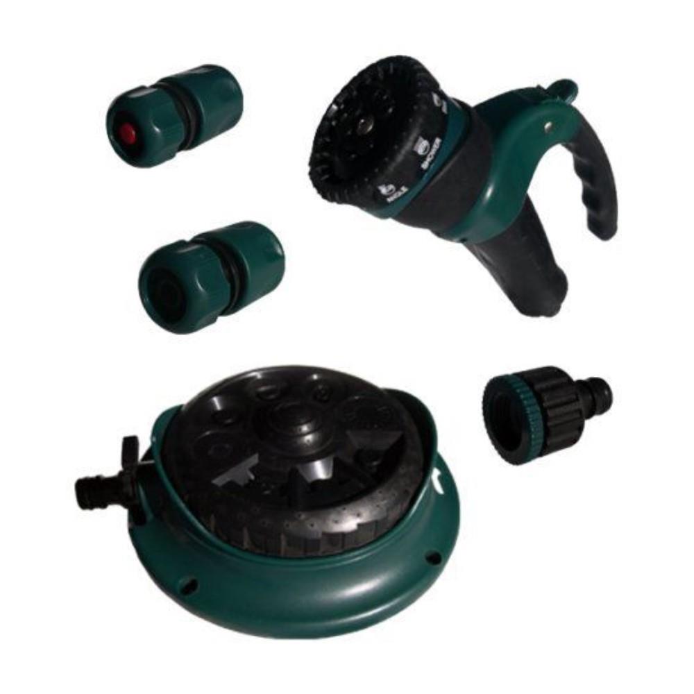 Set Irrigazione Giardino Irrigatore 8 Funzioni Pistola 9 Funzioni GI3014