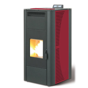 TERMOSTUFA PELLET M20 IDRO 19,6 BORDEUX